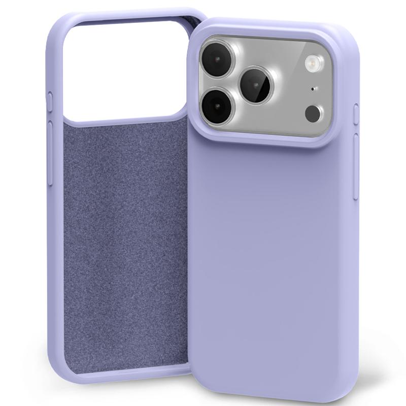 Mercury Silicone чехол iPhone 17 Pro / 18 Pro, лавандово-серый