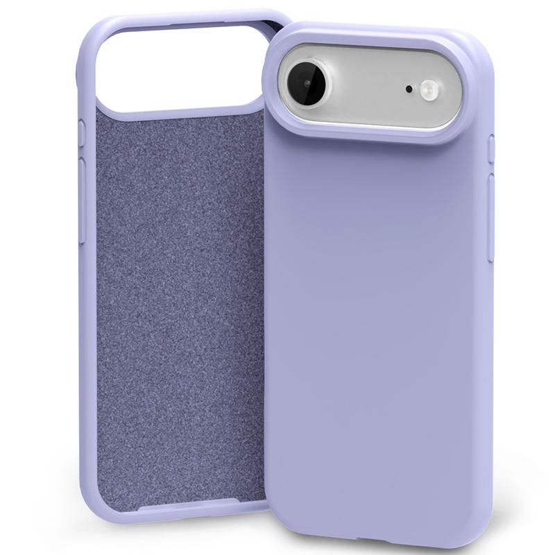 Mercury Silicone dėklas iPhone 17 Air, levandinė pilka