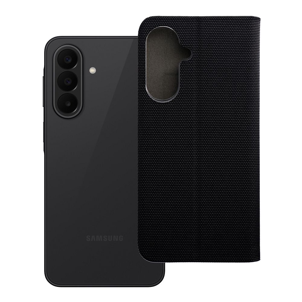 Atverčiamas dėklas skirtas Samsung A27 Sensitive Book juodas