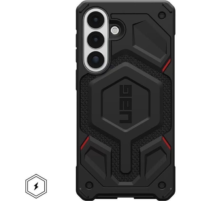 UAG Urban Armor Gear dėklas MONARCH PRO su integruotu magnetu SAMSUNG S26 Plus, Kevlar juodas