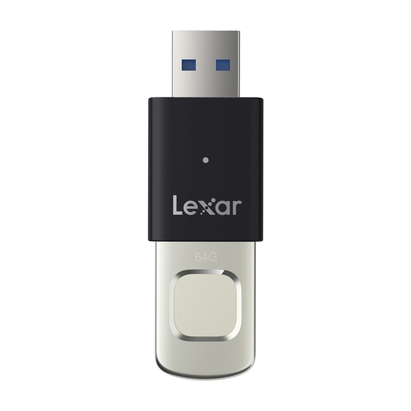 Флеш-накопитель Lexar F35pro USB 3.2 64GB с распознаванием отпечатков пальцев