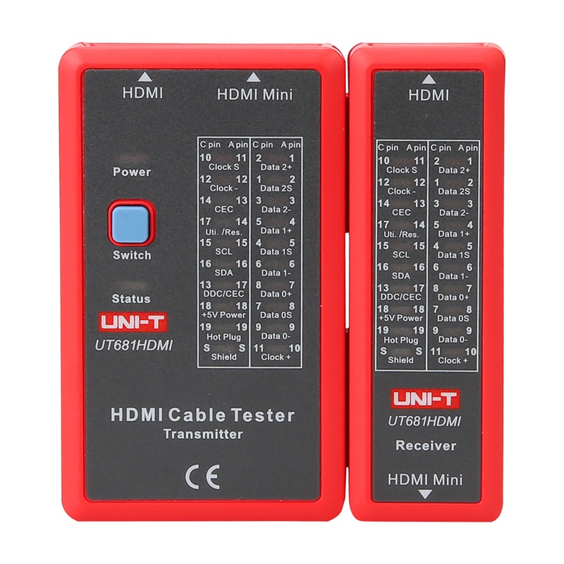 HDMI kabelių testeris UNI-T UT681HDMI