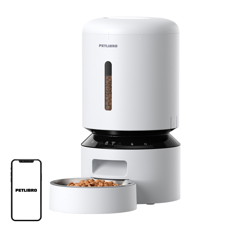 Petlibro Granary WiFi maisto dozatorius, 5L (baltas)