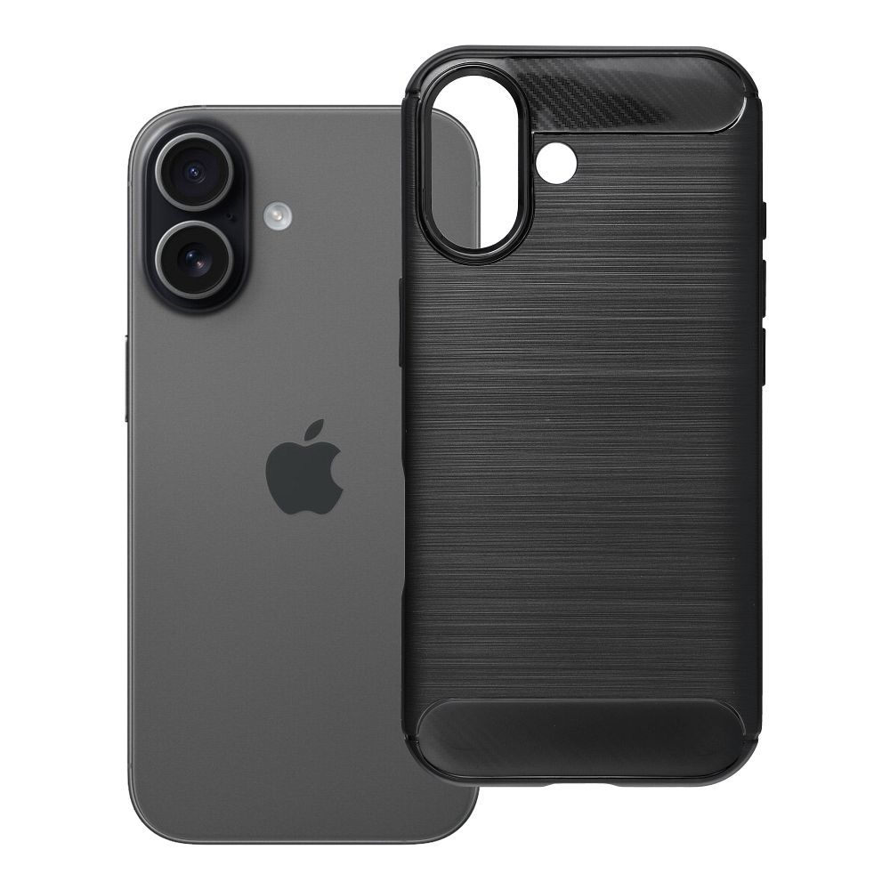 Dėklas iPhone 17 Carbon 2.0 juodas