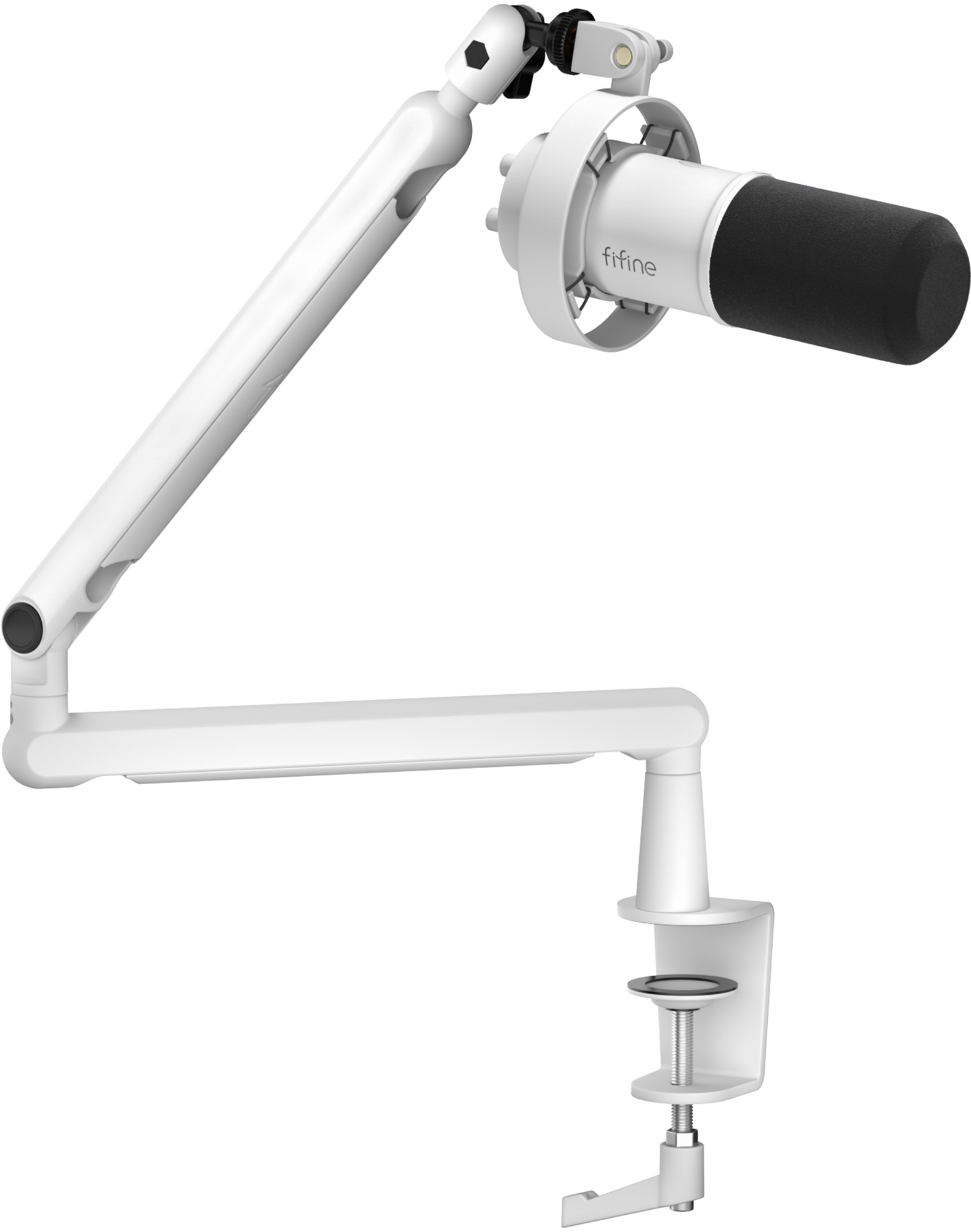 Fifine T688W dinaminis mikrofonas (baltas)