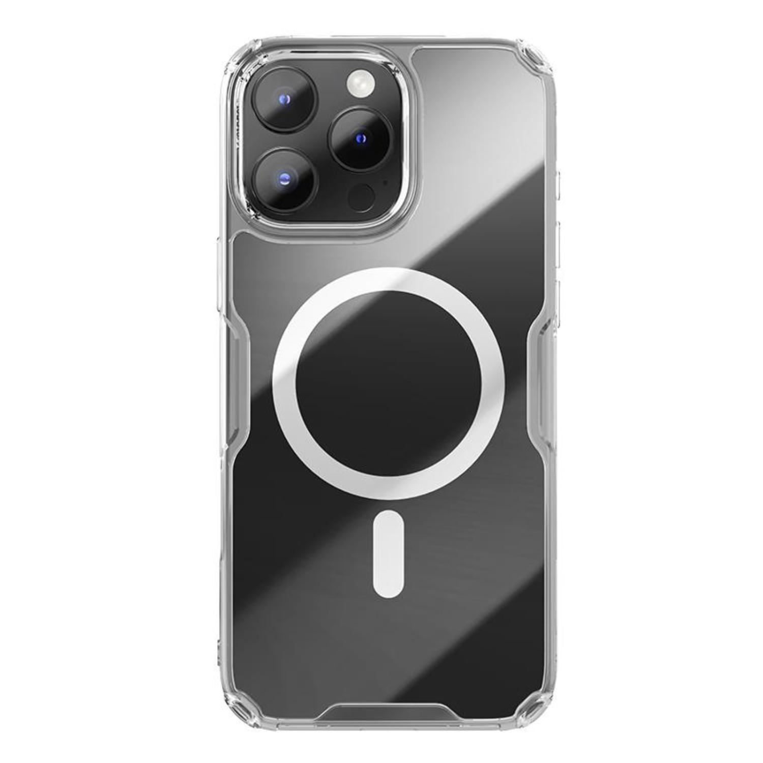 NILLKIN NATURE PRO MAGNETIC IPHONE 16 PRO MAX 6.9 skaidrus