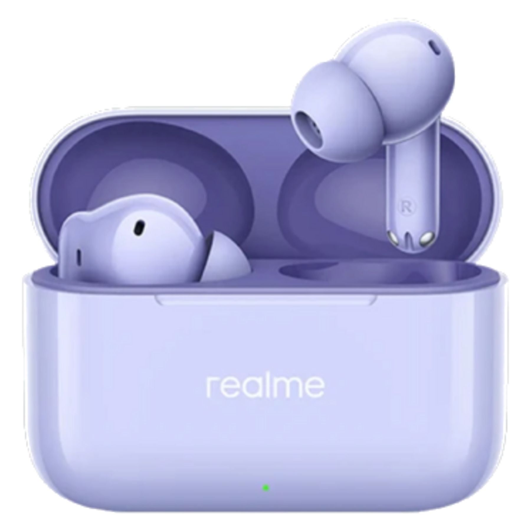 Wireless earphones Realme Buds T200 purple