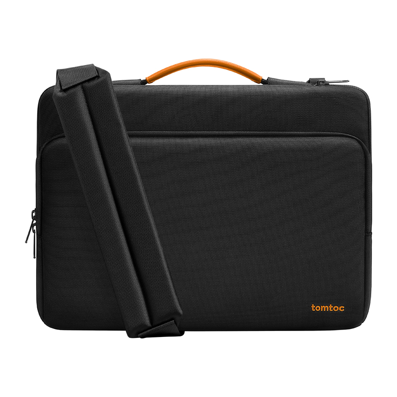 TOMTOC Defender-A40 nešiojamo kompiuterio krepšys per petį 16" (juodas)