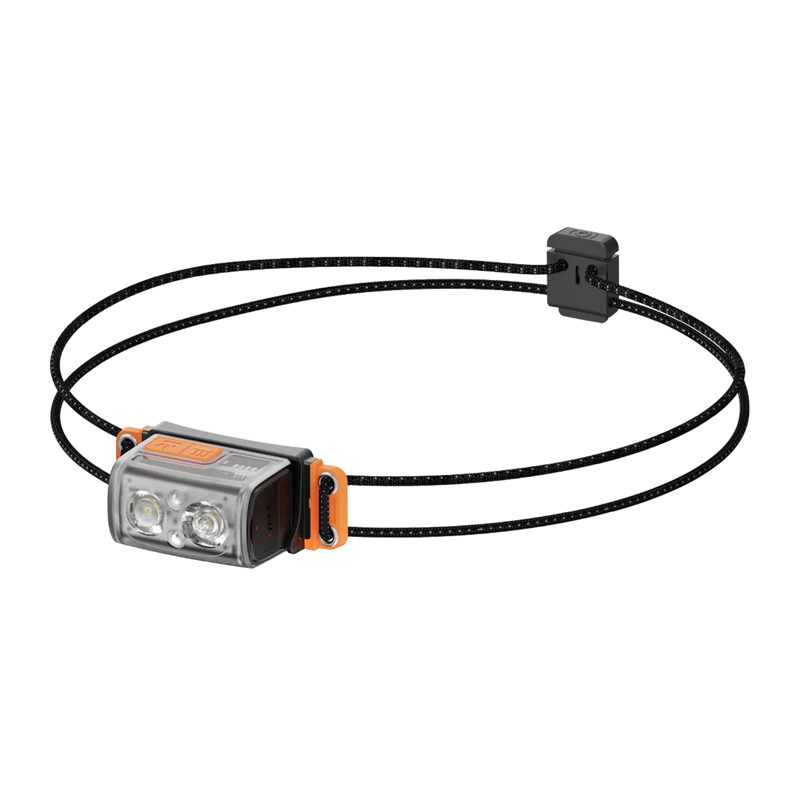 Flextail Tiny Helio 700Z galvos žibintuvėlis (oranžinis)