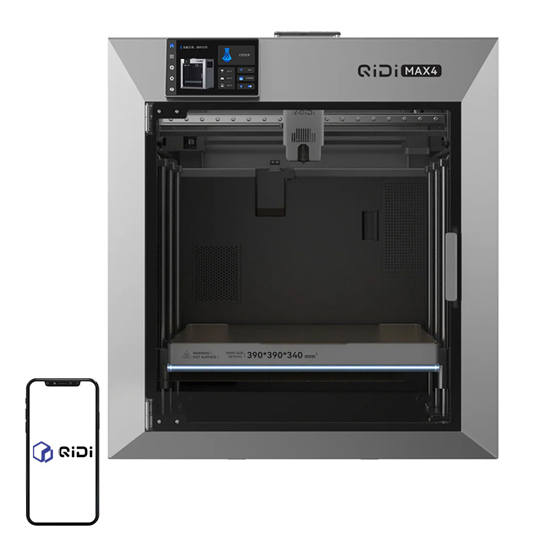 QIDI Max 4 3D spausdintuvas