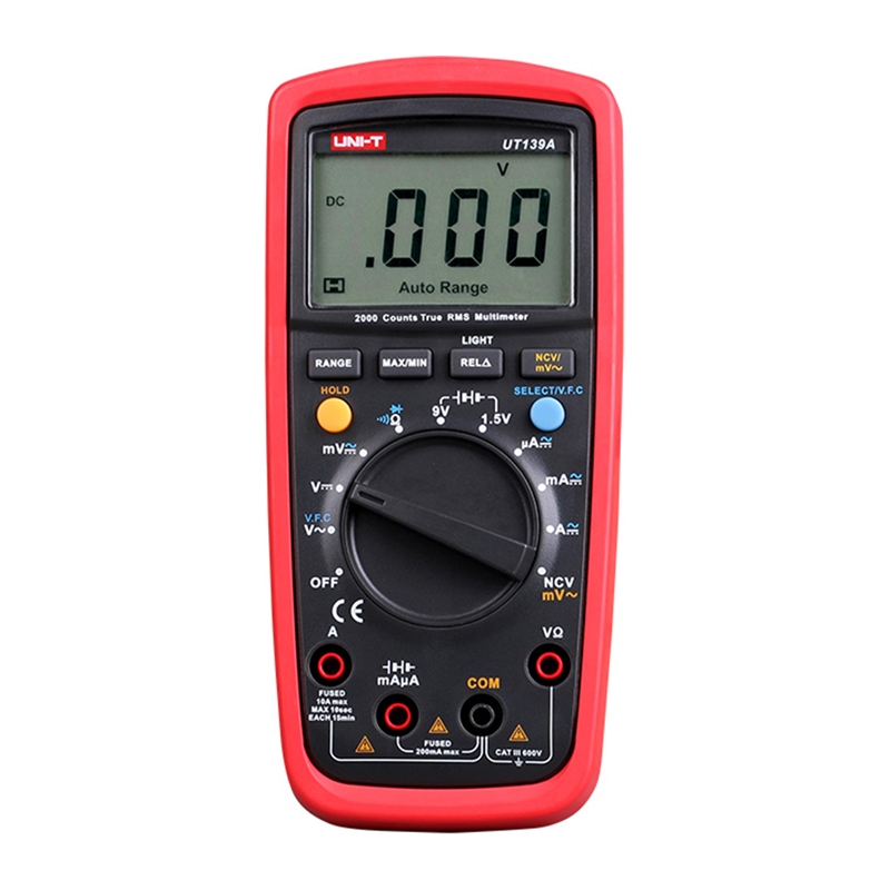 Uni-T UT139A True RMS skaitmeninis multimetras
