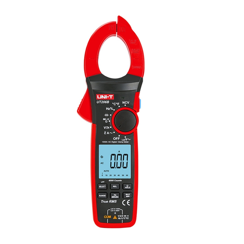 Uni-T UT206B цифровые токовые клещи