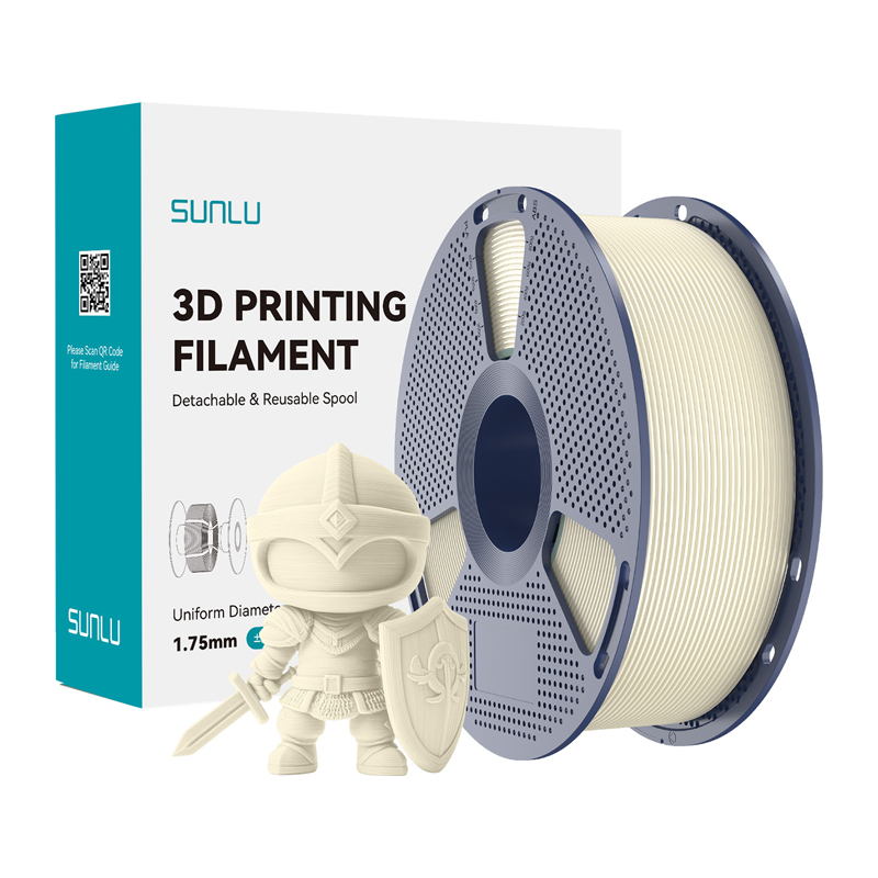 Sunlu PLA+ filamentas (dramblio kaulo)