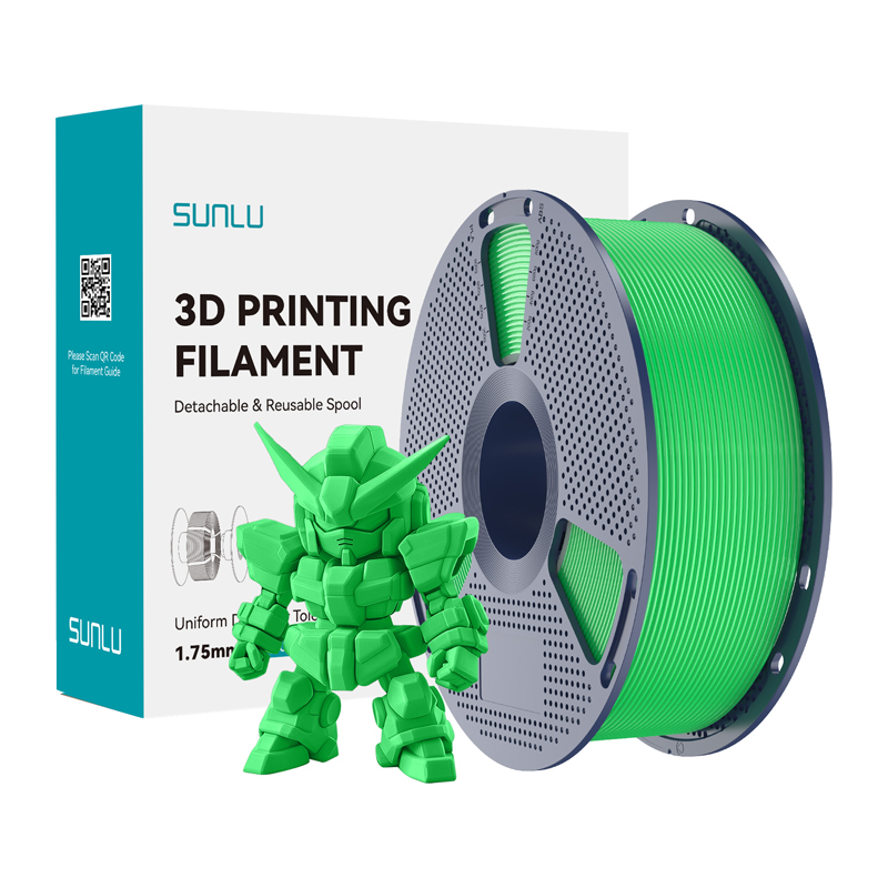 Sunlu PLA+ 2.0 filamentas (žalias)