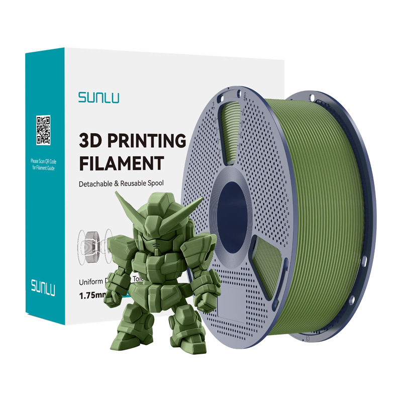 Sunlu PLA+ 2.0 filamentas (alyvuogių)