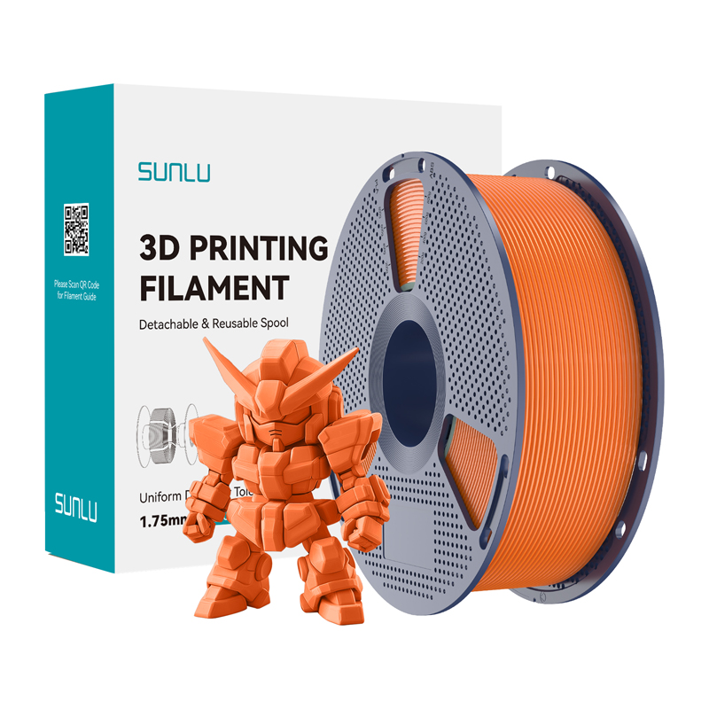 Sunlu PLA+ 2.0 filamentas (saulėtai oranžinis)