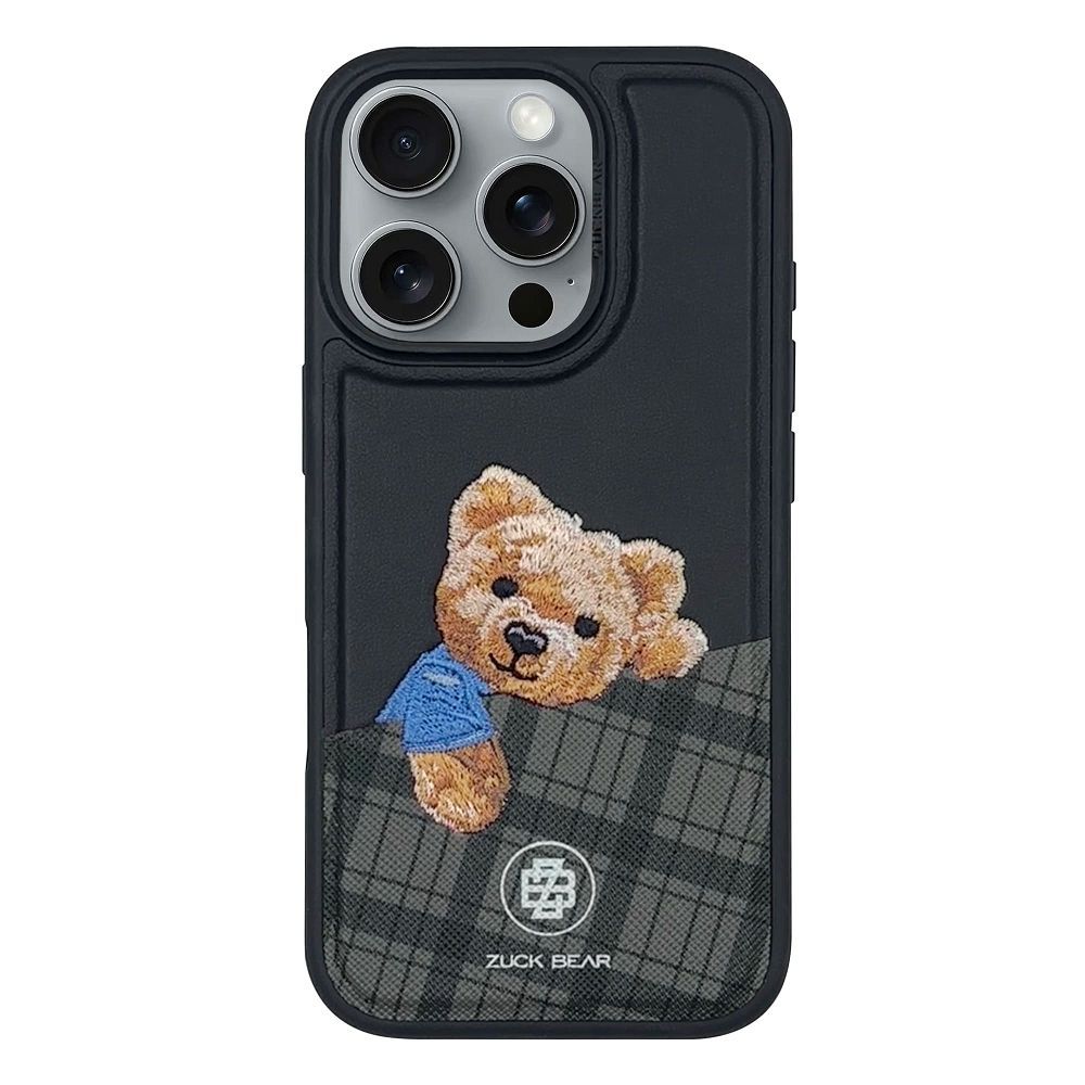 ZUCK BEAR DARREN IPHONE 16 JUODAS