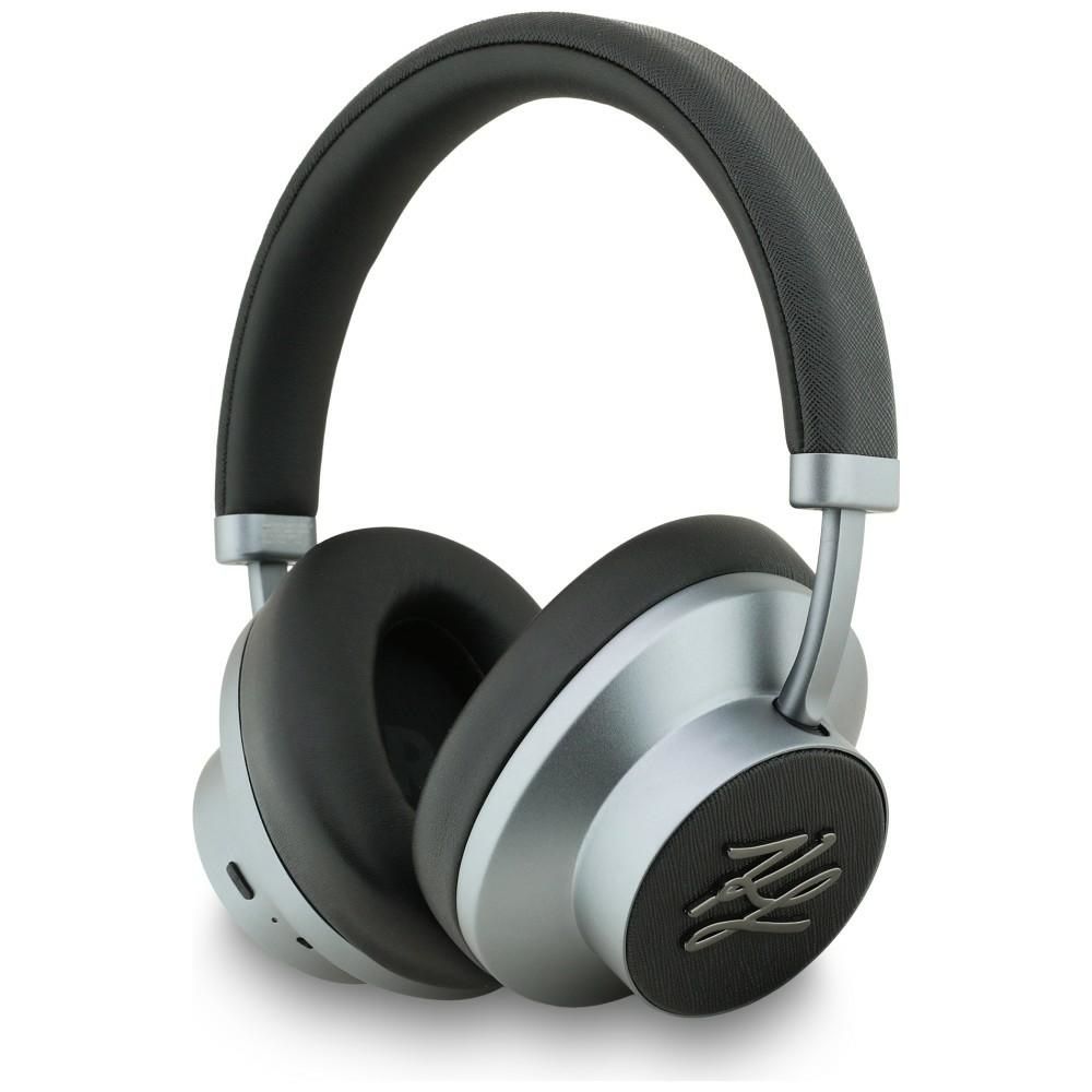 Belaidės ANC ausinės KARL LAGERFELD Grained Initials KF003083, juodos
