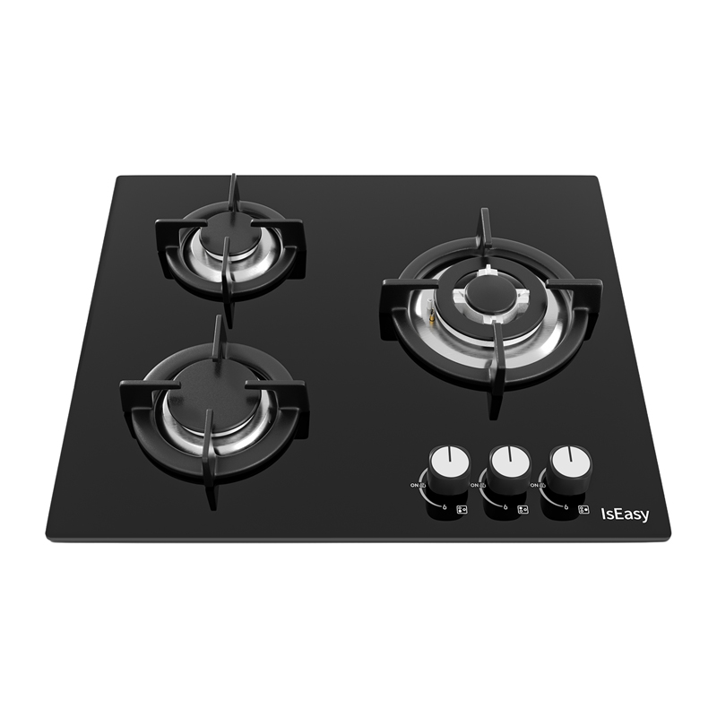 Газовая плита ISEASY MGBG-603S2R с 3 конфорками