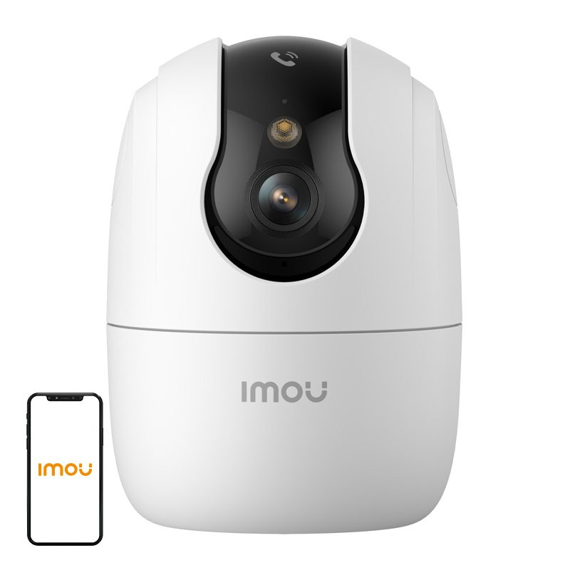 IP kamera Imou Ranger 2C Pro IPC-S2CP-5R1S, 5MP, Wi-Fi, vidaus, juoda/balta
