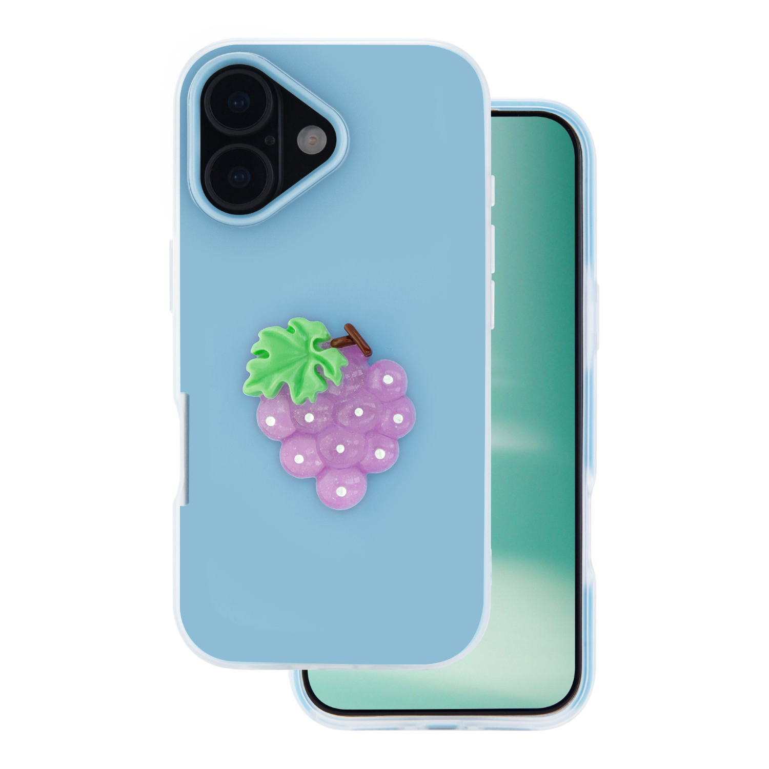 Fruit 2in1 dėklas skirtas iPhone 17 6,3" mėlynas