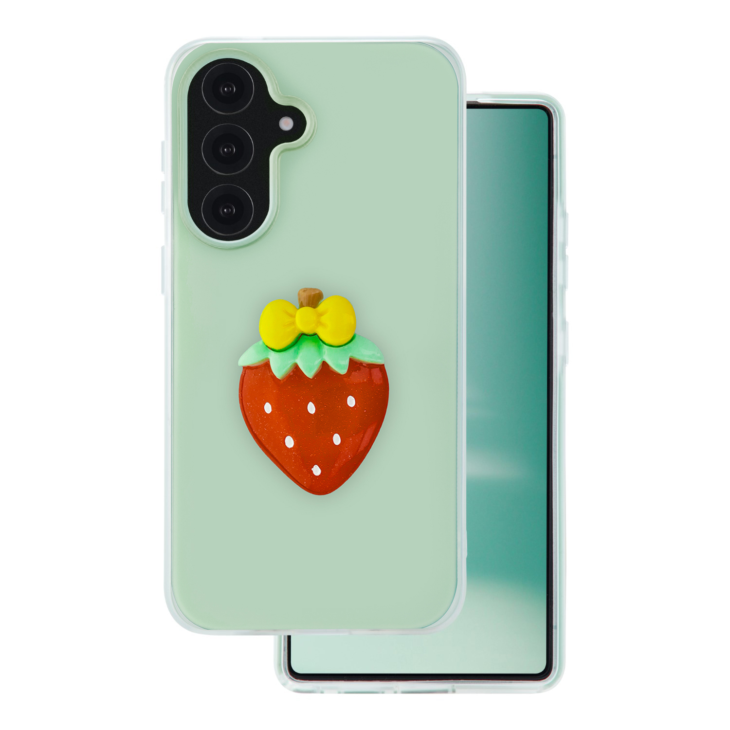 Fruit 2in1 dėklas skirtas Samsung Galaxy S25 FE žalias