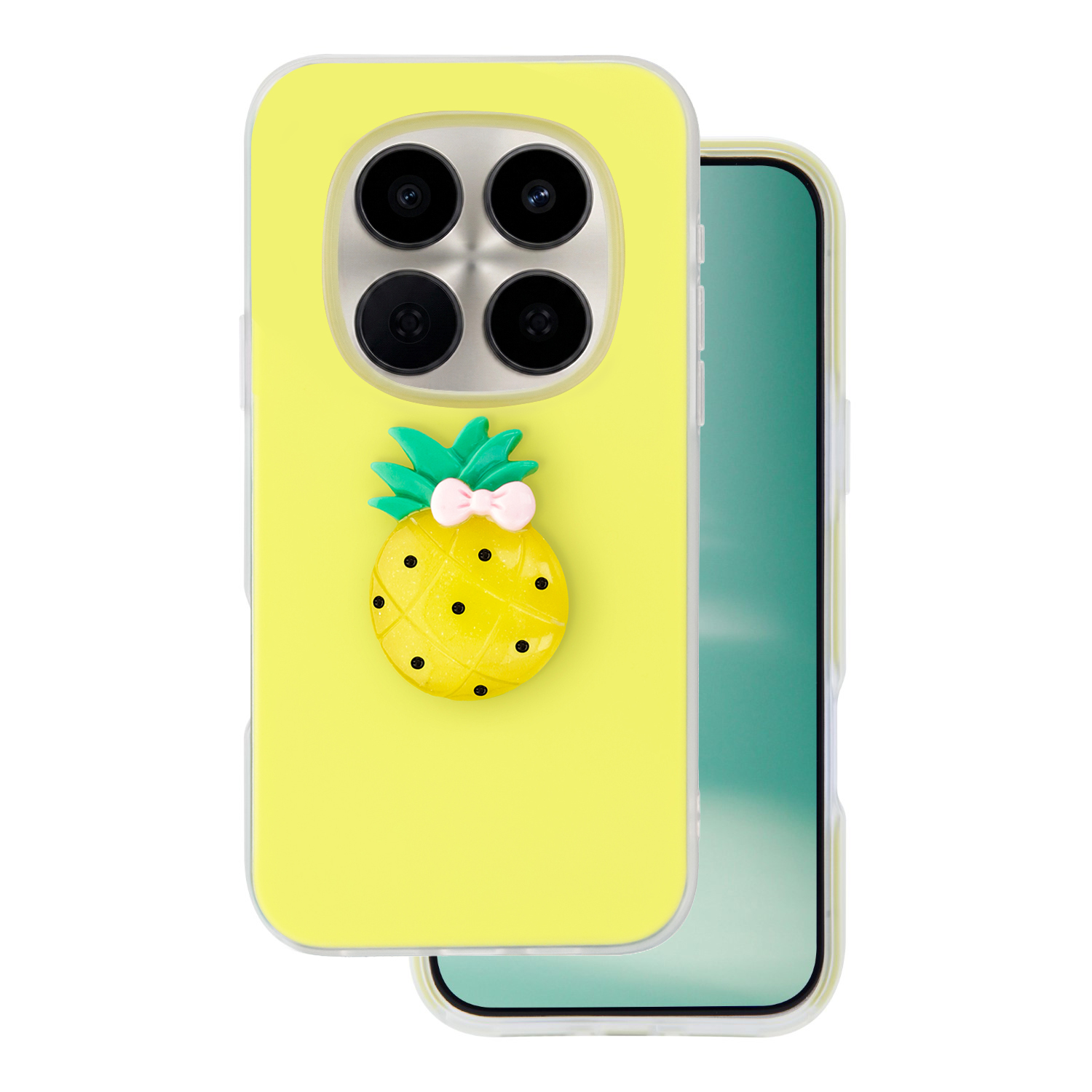 Fruit 2in1 dėklas skirtas Xiaomi Redmi Note 15 4G (EU) / 5G (EU) geltonas