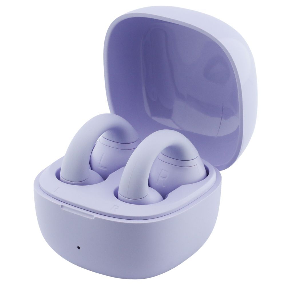 Belaidės ausinės OWS Guess Mini Classic, violetinės