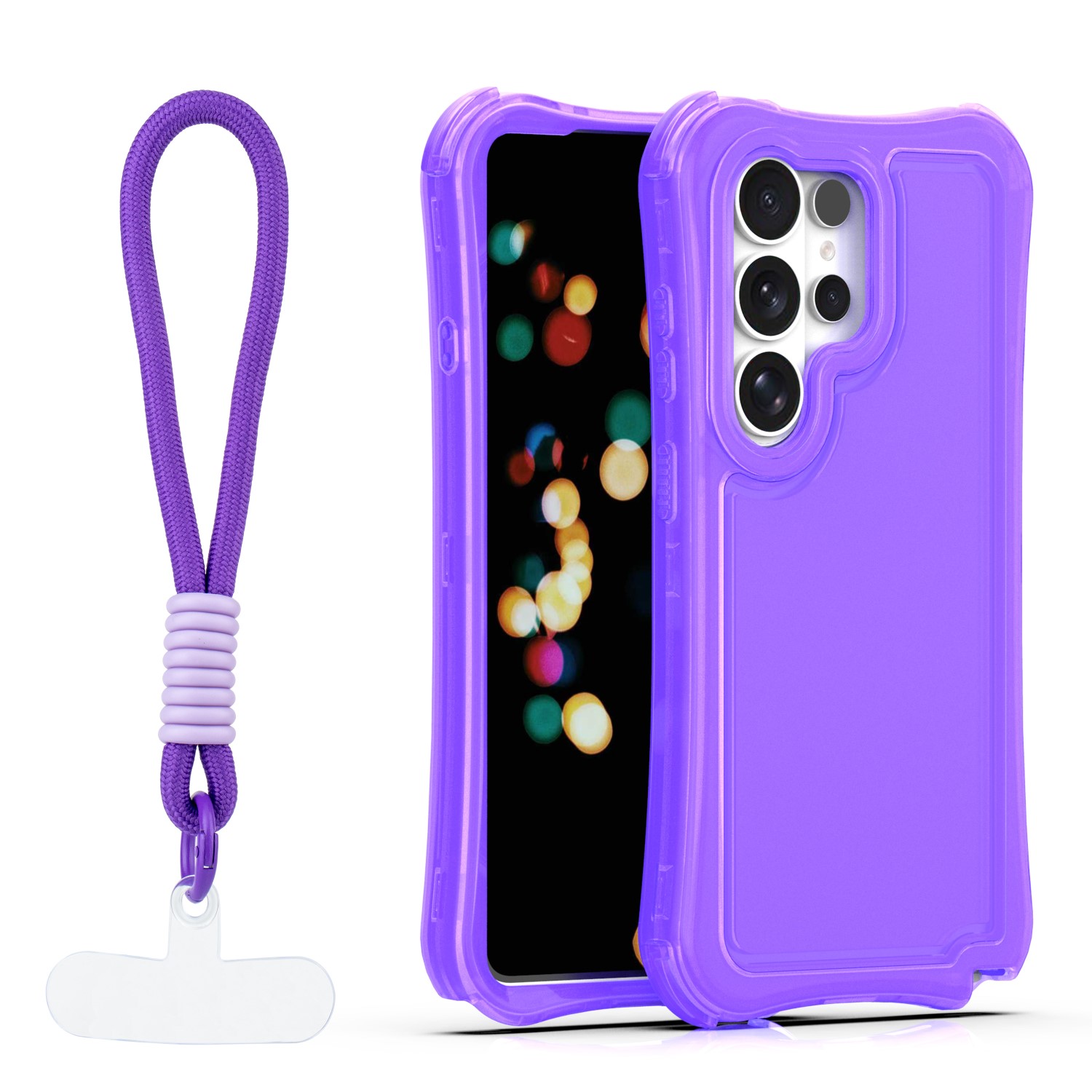 Safepop dėklas su dirželiu skirtas Samsung Galaxy S26 Ultra violetinis