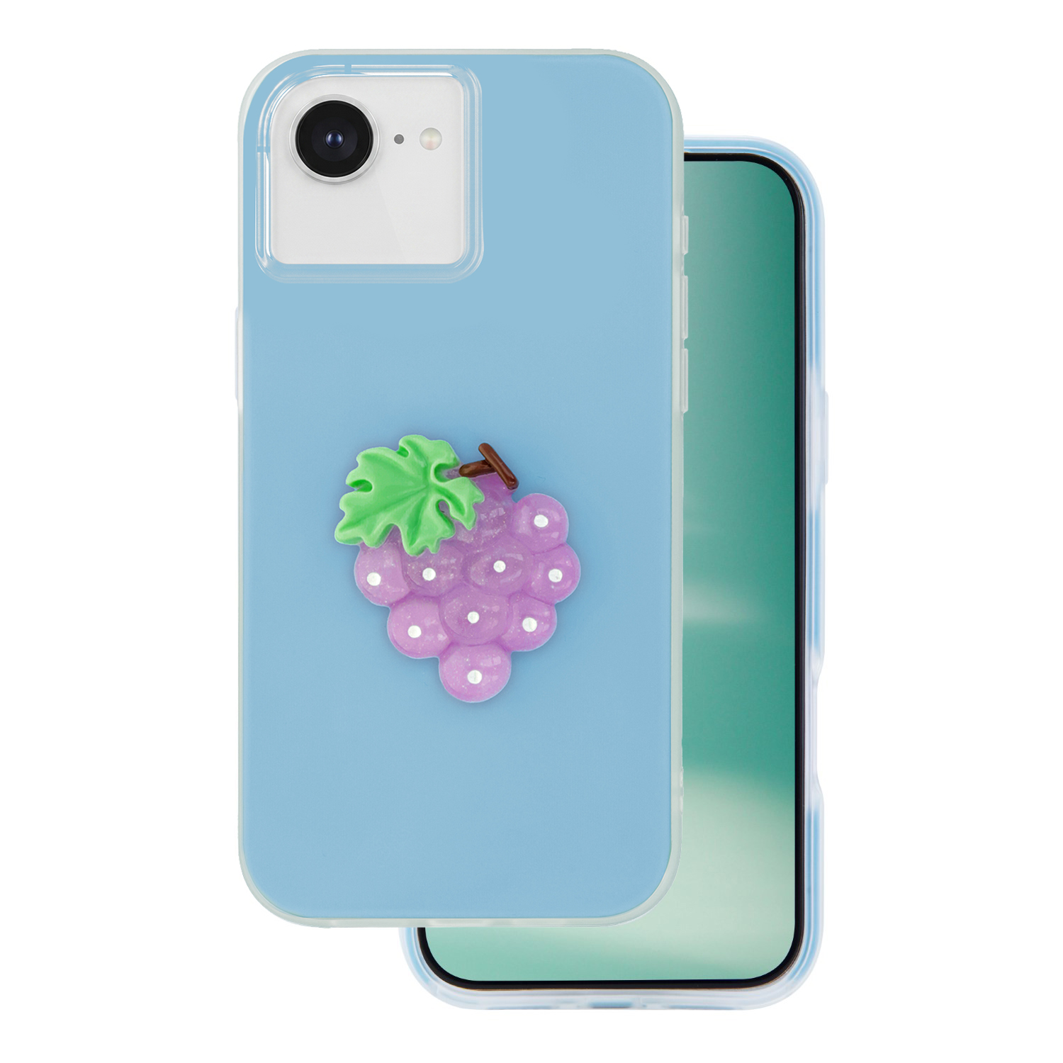 Fruit 2in1 dėklas skirtas iPhone 16e / 17e mėlynas