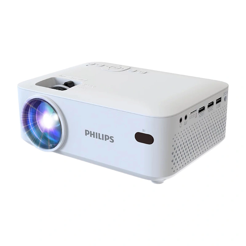 Phillips N-100 480p mini projektorius (baltas)