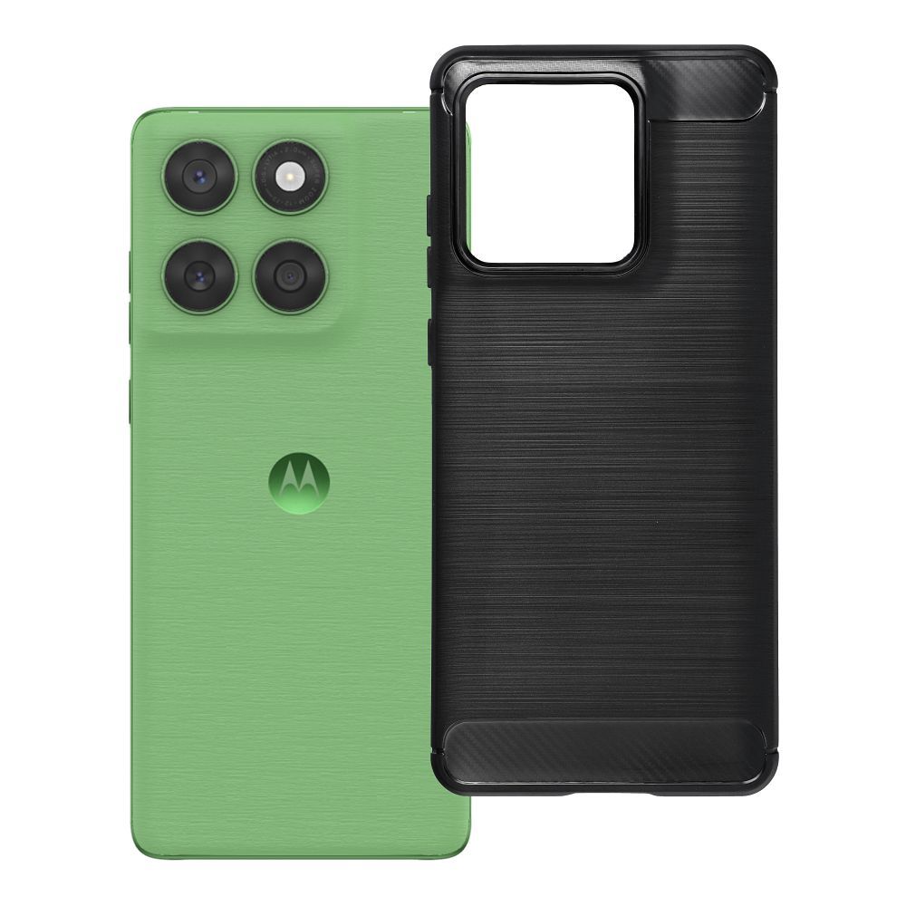 Dėklas Motorola EDGE 60 / 60 FUSION Carbon 2.0 juodas