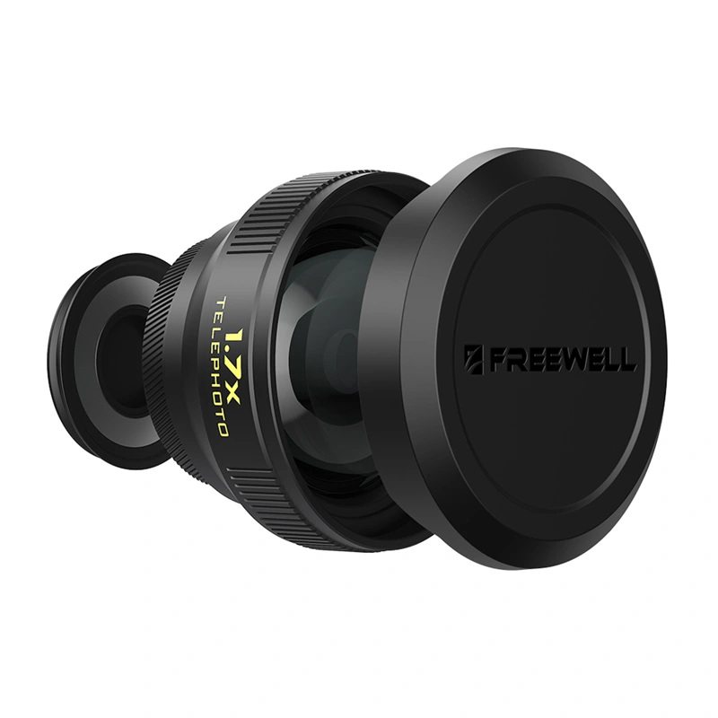 Freewell 1.7x išmaniojo telefono teleobjektyvas, 17mm tvirtinimas