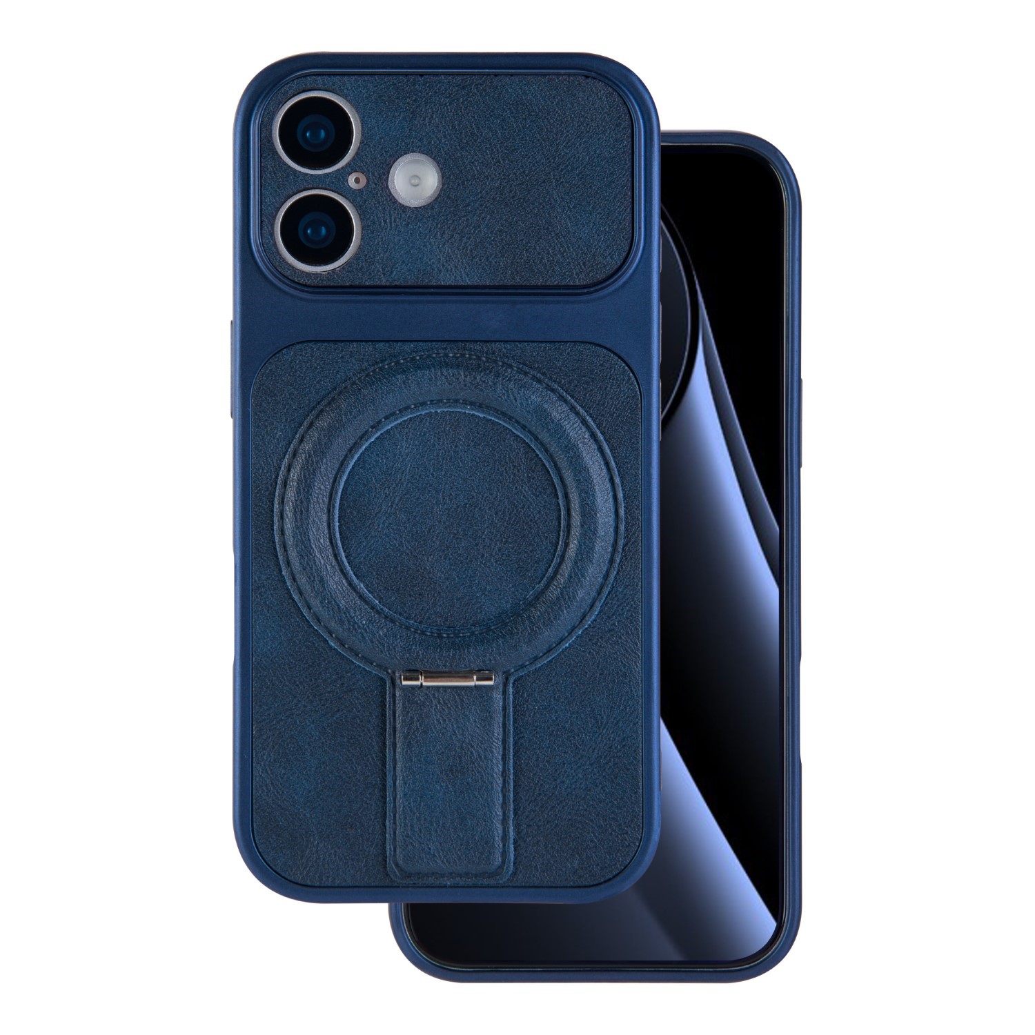 Luxgrip Mag dėklas iPhone 17 6,3", tamsiai mėlynas