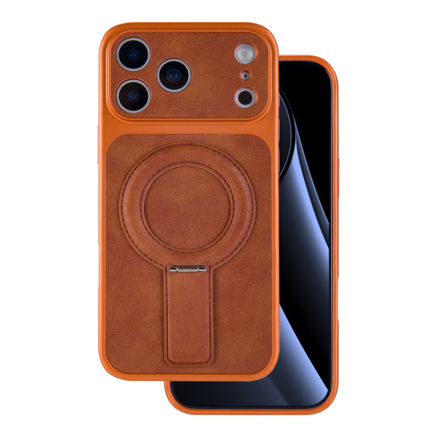Luxgrip Mag dėklas iPhone 17 Pro 6,3", oranžinis