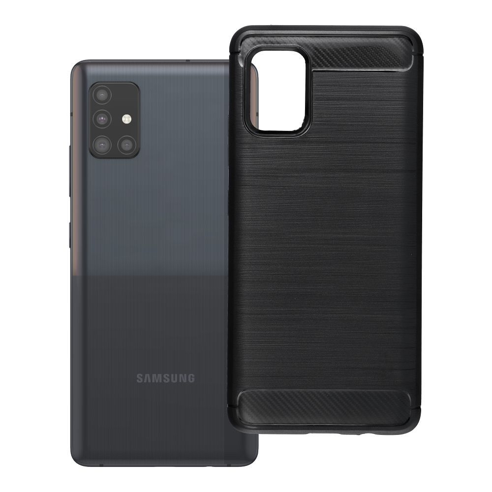 Dėklas Samsung A51 5G Carbon 2.0 juodas
