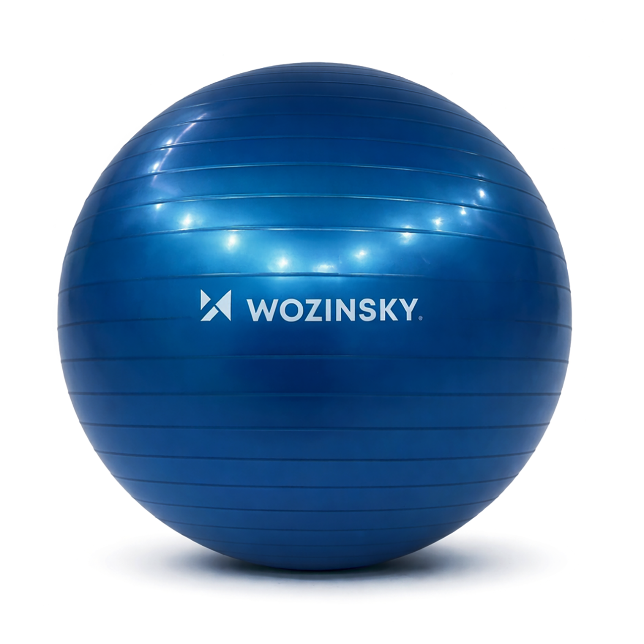 Wozinsky WGB65BL mankštos kamuolys, 65 cm - mėlynas