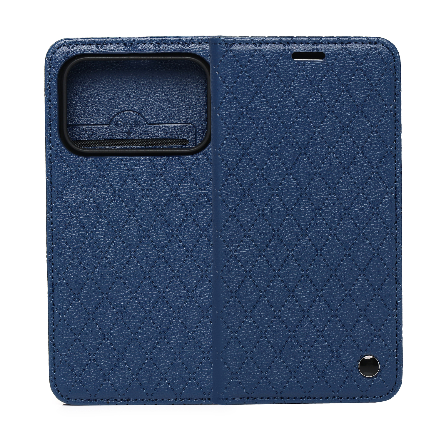 Smart Caro dėklas Honor 600 / Honor 600 Pro tamsiai mėlynas