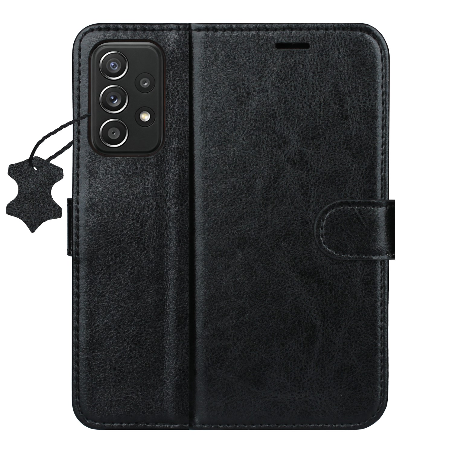 Smart Luxe odinis dėklas skirtas Samsung Galaxy A52 4G / A52 5G / A52S 5G juodas