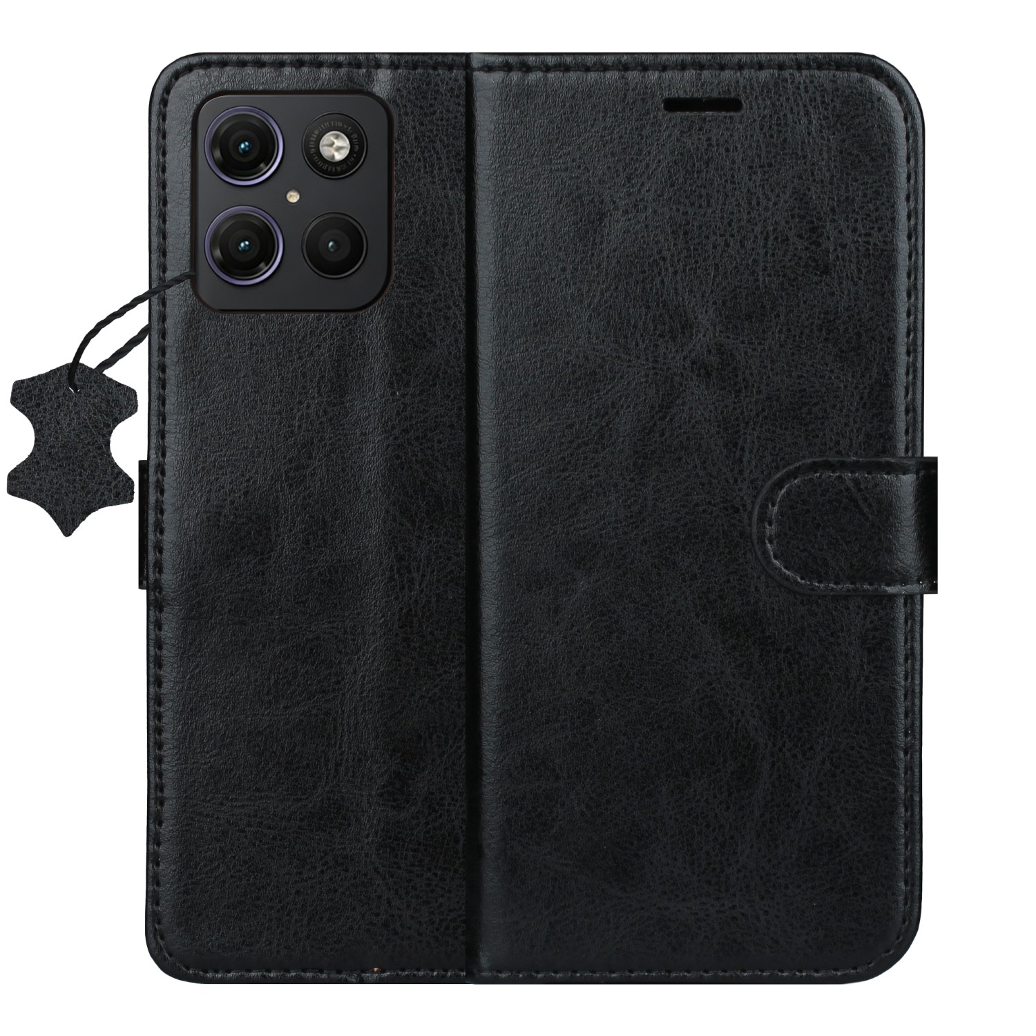 Smart Luxe leather case for Motorola Moto G15 / G15 Power / G17 / G17 Power brown