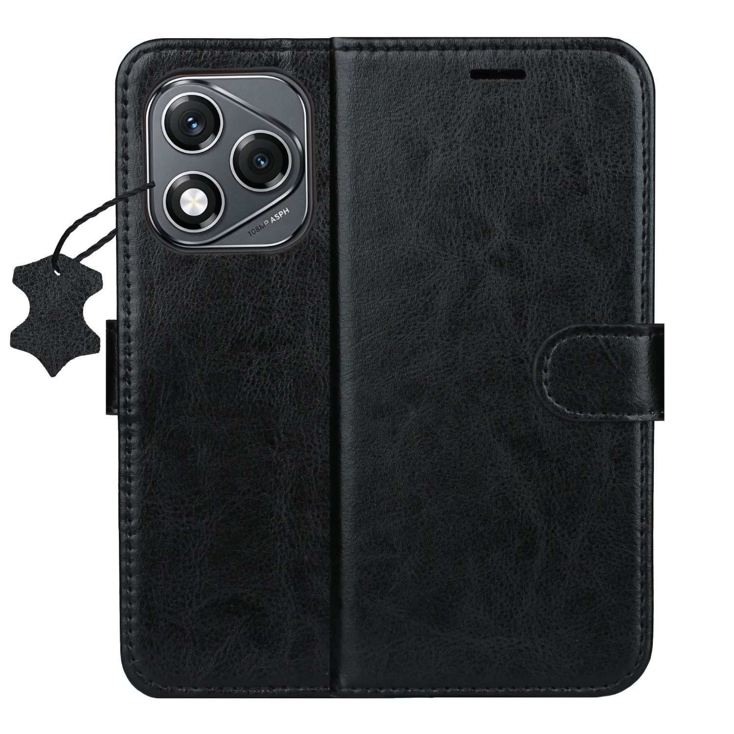 Smart Luxe odinis dėklas skirtas Honor 400 Lite juodas