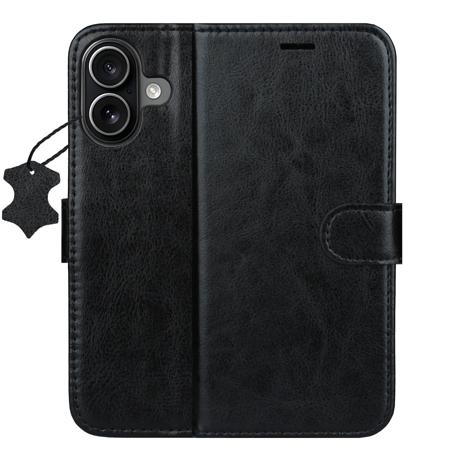 Smart Luxe odinis dėklas skirtas iPhone 16 6,1" juodas