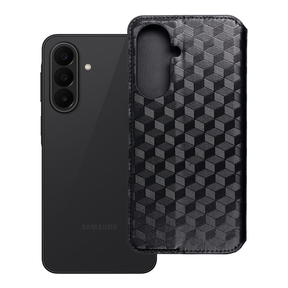 Atverčiamas dėklas Samsung A27 Cubic Book, juodas
