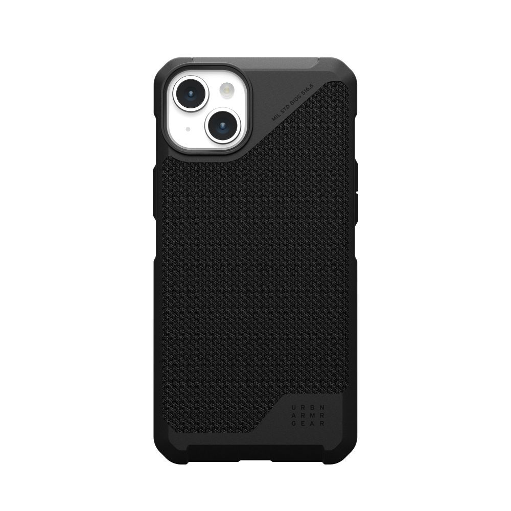 UAG Metropolis LT MagSafe чехол для iPhone 15 Plus - чёрный кевлар