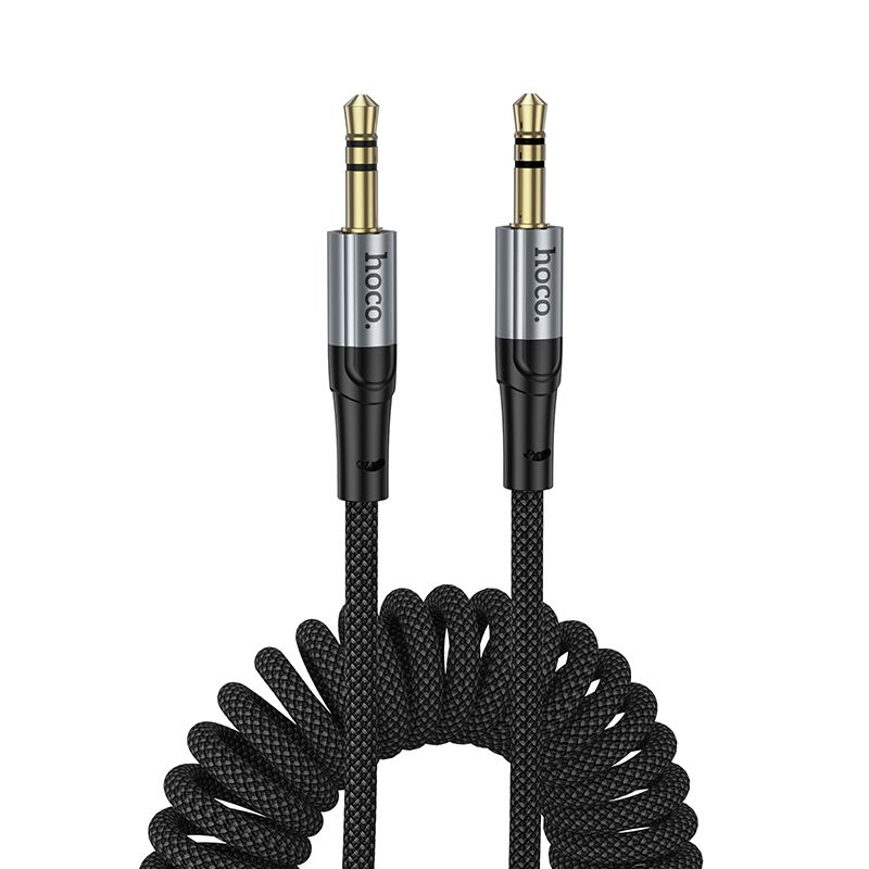 Laidas AUX Jack 3,5 mm į Jack 3,5 mm Hoco 1,5 m UPA33 juodas