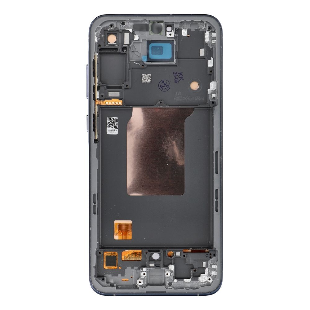 REWA OLED LCD ekranas su rėmeliu, skirtas SAMSUNG A55, juodas