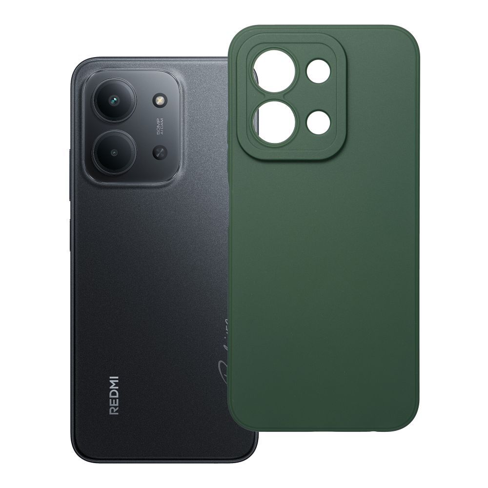 Dėklas Xiaomi Redmi 15C (173,16 x 81,07 x 8,2) Matt 2.0 tamsiai žalias