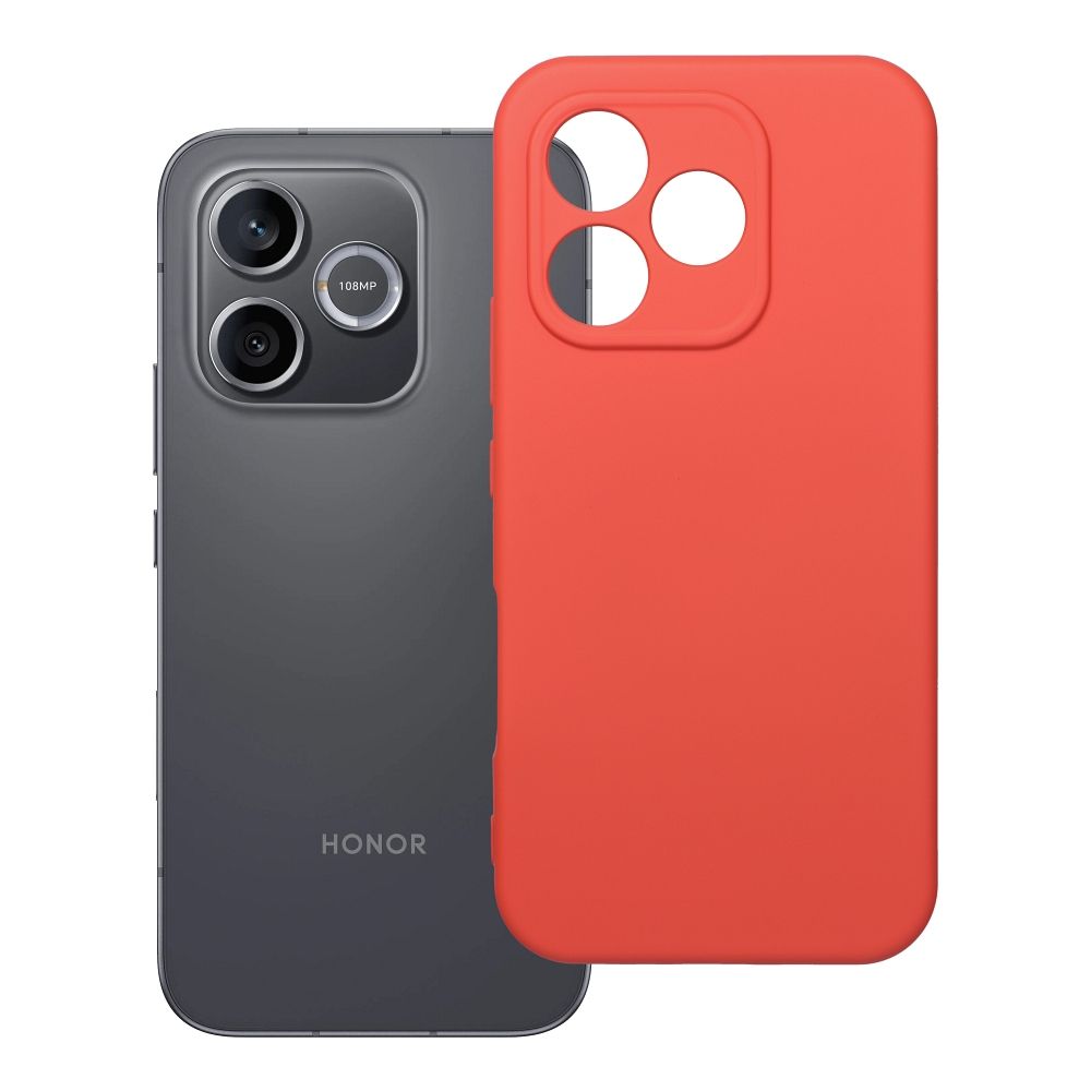 Dėklas skirtas Honor 600 LITE silikoninis persikinis