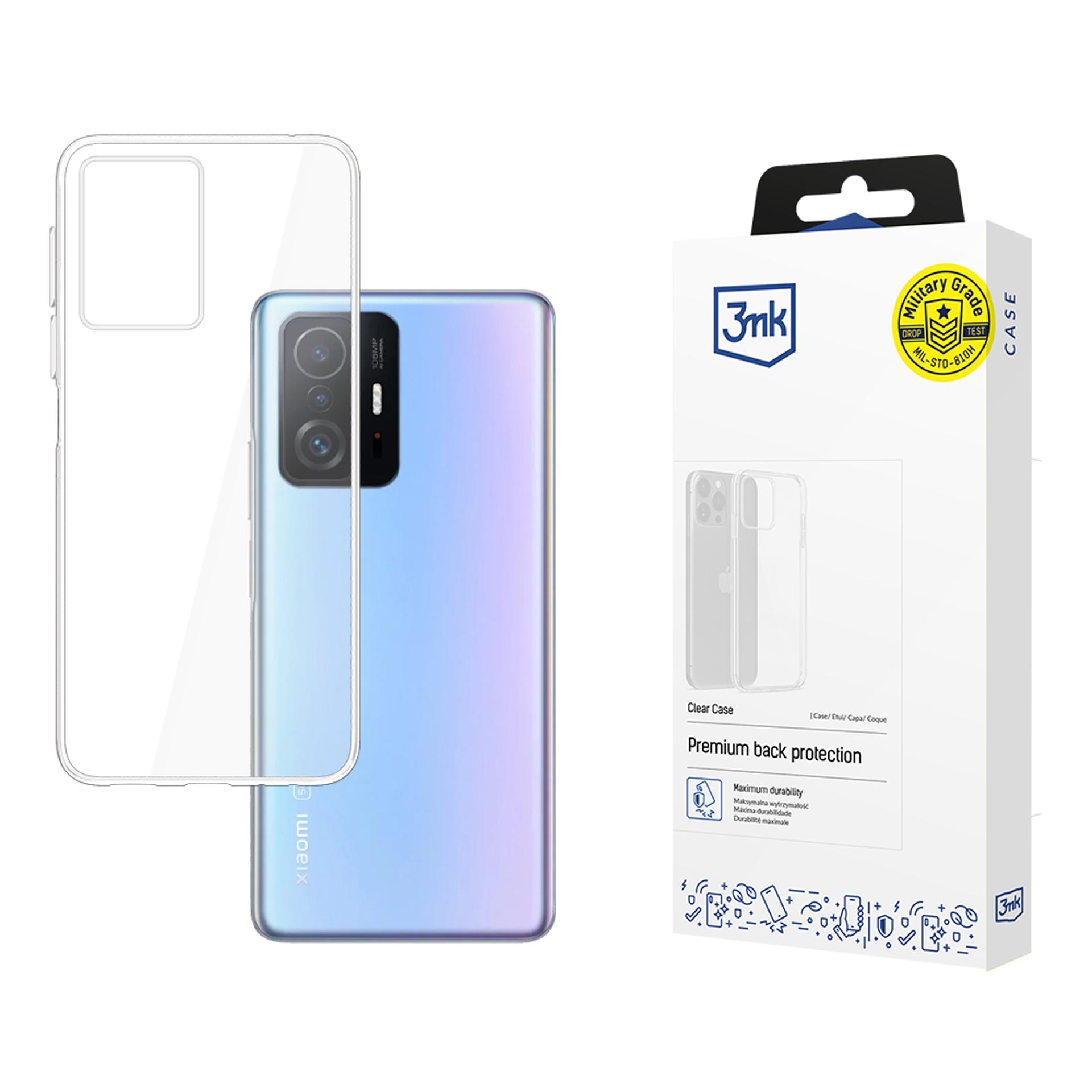 3mk Skaidrus dėklas Xiaomi 11T / 11T Pro - skaidrus