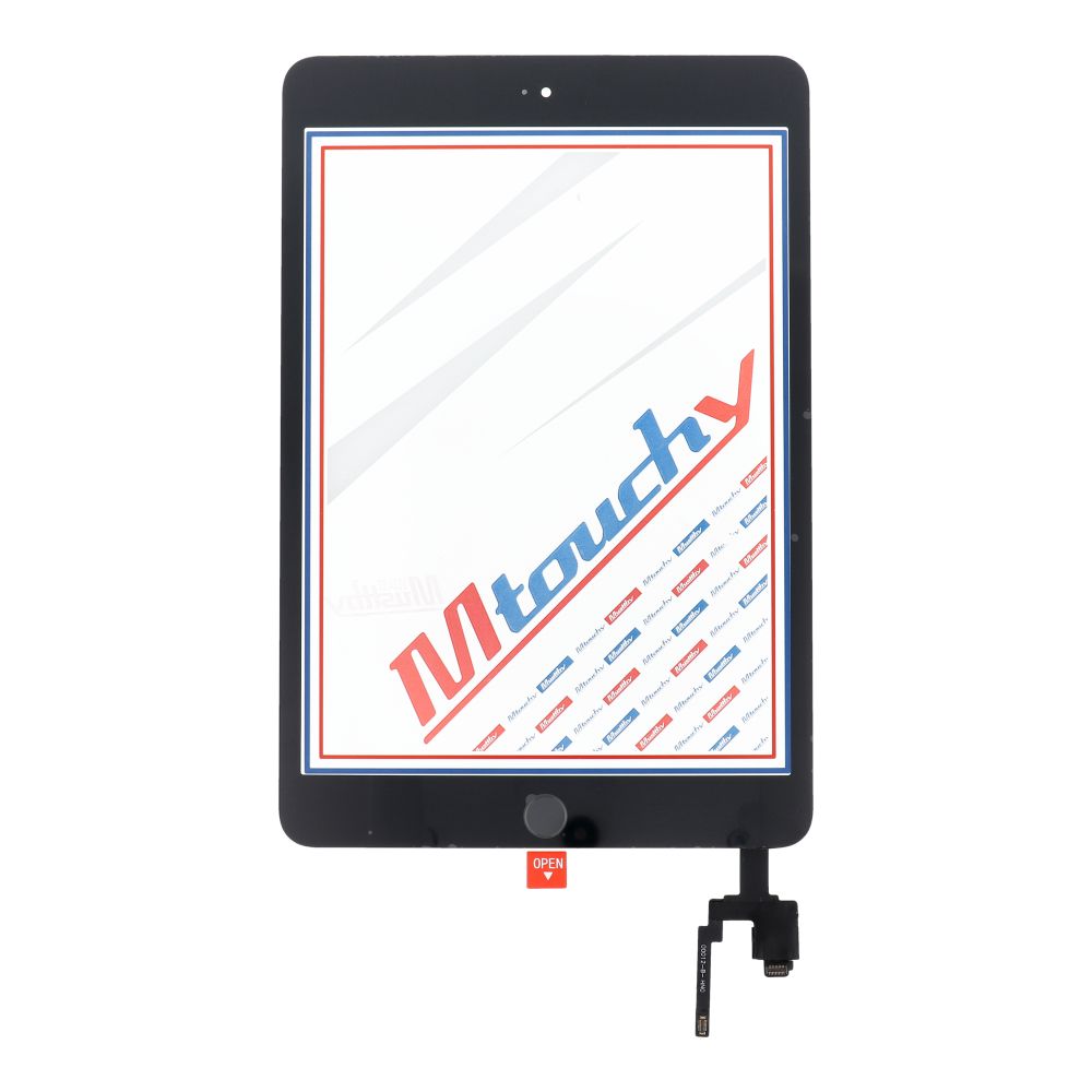 MUSTTBY Touch screen + back sticker + Home for iPAD Mini 3 (black)